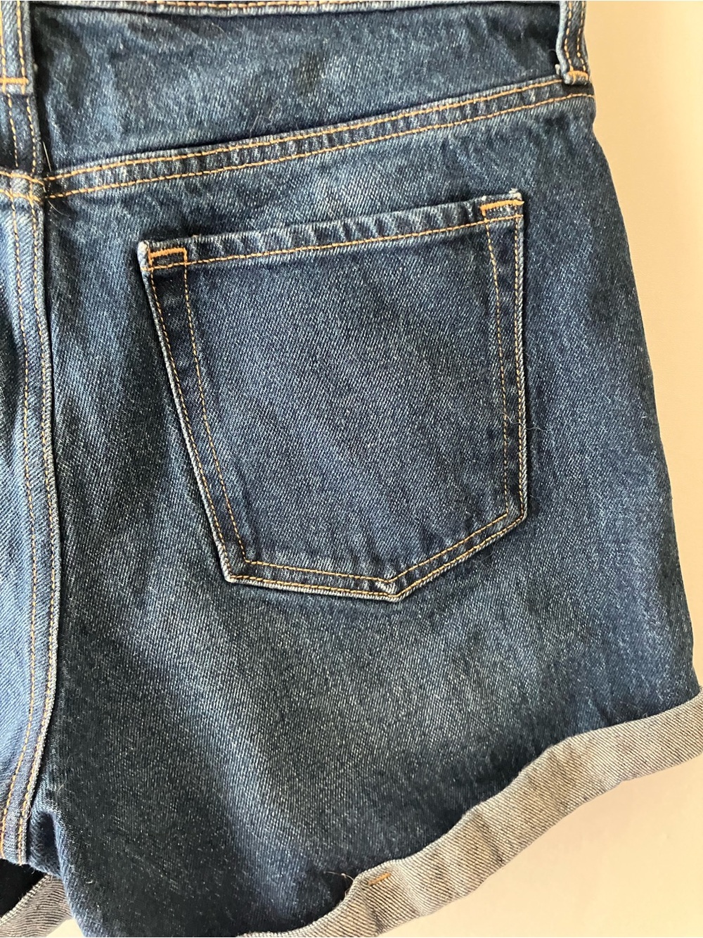 BANANA REPUBLIC High Waisted Denim Shorts** - Picture 4 of 6
